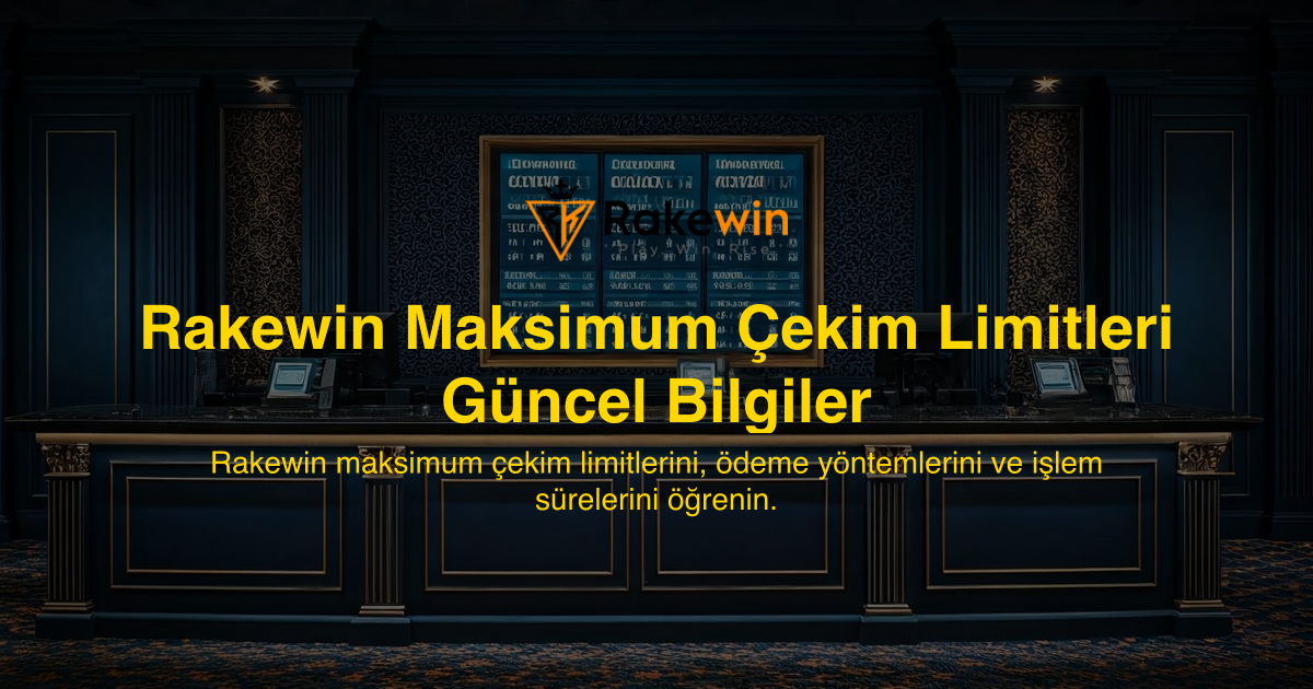 Rakewin Maksimum Çekim Limitleri Güncel Bilgiler
